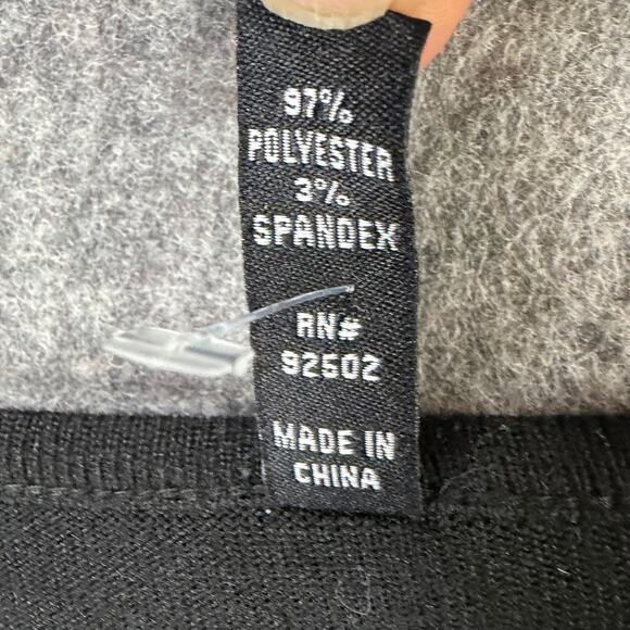 Sacred Threads Tunic Top M Black Orange Patchwork Festival Art To Wear Lagenlook - Picture 13 of 16